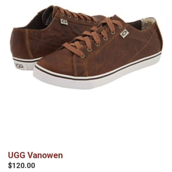 Ugg Vanowen Leather Sneakers - Picture 9 of 9